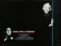 1p155 DANCE WITH A STRANGER British quad 1985 sexy Miranda Richardson & Rupert Everett!