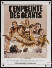 1p550 IMPRINT OF GIANTS French 24x32 1982 L'empreinte des geants, Zoe Chauveau, Michel Landi art!
