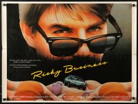 1p557 RISKY BUSINESS French 24x32 1984 Tom Cruise in cool shades by Jouineau Bourduge!