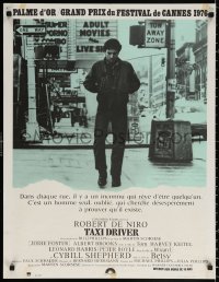 1p558 TAXI DRIVER French 24x31 1976 Robert De Niro walking in NYC Times Square, Martin Scorsese!