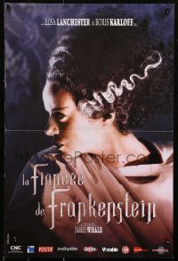 1p573 BRIDE OF FRANKENSTEIN French 16x24 R2008 super close up of Elsa Lanchester in the title role!