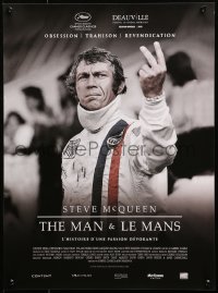 1p608 STEVE MCQUEEN THE MAN & LE MANS French 16x21 2015 documentary about his car racing obsession!