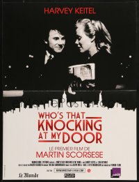 1p616 WHO'S THAT KNOCKING AT MY DOOR French 16x21 R2009 Martin Scorsese, young Harvey Keitel!