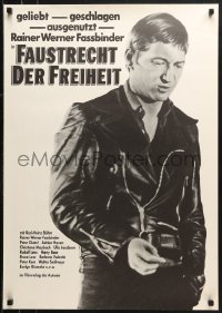 1p122 FOX & HIS FRIENDS German 1975 Faustrecht der Freiheit, Rainer Werner Fassbinder, b/w!