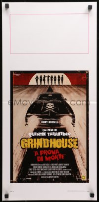 1p754 DEATH PROOF Italian locandina 2007 Quentin Tarantino's Grindhouse, Kurt Russell in car!