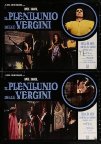 1p837 DEVIL'S WEDDING NIGHT 9 Italian 18x26x26 pbustas 1973 countess bathed in virgins' blood!
