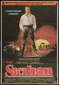 1p220 SICILIAN Lebanese 1987 Christopher Lambert, Terence Stamp, directed by Michael Cimino!