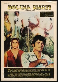 1p516 ZABRISKIE POINT Yugoslavian 14x20 1970 Michelangelo Antonioni's bizarre movie about teen sex!