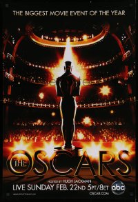 1r433 81ST ANNUAL ACADEMY AWARDS 1sh 2009 art of the Oscar statuette in front of huge audience