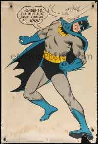 1r241 BATMAN 27x40 commercial poster 1966 nonsense there are no such things as.... uhh!