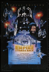 1r256 EMPIRE STRIKES BACK 27x40 German commercial poster 1997 artwork by Drew Struzan from one sheet!