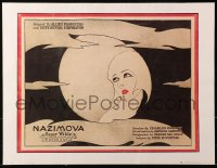 1r295 SALOME 19x25 commercial poster 1978 wonderful art of Nazimova, from the play by Oscar Wilde!