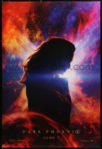 1r548 DARK PHOENIX teaser DS 1sh 2019 Marvel Comics, Sophie Turner in the title role!