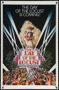 1r550 DAY OF THE LOCUST teaser 1sh 1975 Schlesinger's version of West's novel, David Edward Byrd art
