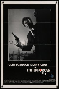 1r575 ENFORCER int'l 1sh 1976 photo of Clint Eastwood as Dirty Harry by Bill Gold!