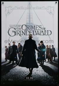 1r586 FANTASTIC BEASTS: THE CRIMES OF GRINDELWALD teaser DS 1sh 2018 who will change the future?