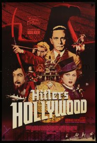 1r640 HITLERS HOLLYWOOD 1sh 2018 World War II Nazi film-making, images of Goebbels and film stars!