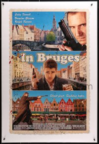 1r655 IN BRUGES DS 1sh 2008 Colin Farrell, Brendan Gleeson, Ralph Fiennes!