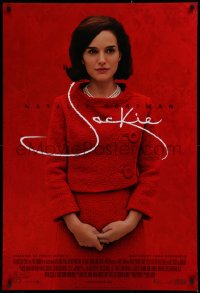 1r678 JACKIE DS 1sh 2016 great image of Natalie Portman in the title role as Jacqueline Kennedy!