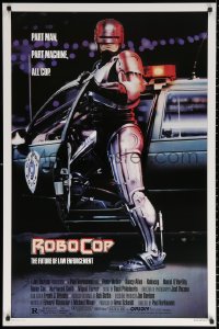 1r831 ROBOCOP 1sh 1987 Verhoeven classic, Peter Weller is part man, part machine, all cop!
