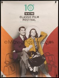 1r114 10TH TCM CLASSIC FILM FESTIVAL signed 18x24 film festival poster 2019 by Ben Mankiewicz!