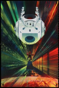 1r053 2001: A SPACE ODYSSEY #127/300 24x36 art print 2017 Kubrick, Kevin Tong art, regular edition!