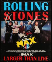 1r326 AT THE MAX 18x22 special poster 1991 Mick Jagger, Keith Richards, The Rolling Stones!