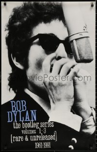 1r162 BOB DYLAN 23x36 music poster 1991 The Bootleg Series, close-up playing harmonica!