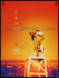 1r125 CANNES FILM FESTIVAL 2019 24x32 French film festival poster 2019 Agnes Varda filming!