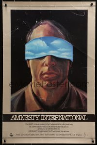 1r360 FILMEX '83 18x28 special poster 1983 Amnesty International, movies suppressed in other countries!