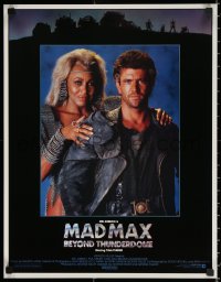 1r045 MAD MAX BEYOND THUNDERDOME mini poster 1985 great image of Mel Gibson & Tina Turner!