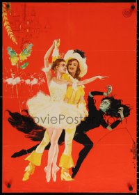 1r406 SLEEPING BEAUTY export 23x33 Russian special poster 1966 Leningrad Kirov Ballet by Zelenski!
