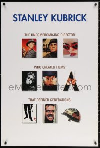 1r193 STANLEY KUBRICK COLLECTION 27x40 video poster 1999 Paths of Glory, Dr. Strangelove, 2001!