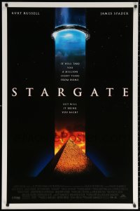 1r901 STARGATE DS 1sh 1994 Kurt Russell, James Spader, a million light years from home!
