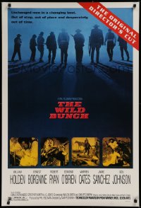 1r984 WILD BUNCH 1sh R1995 Sam Peckinpah cowboy classic, Holden, the original director's cut!
