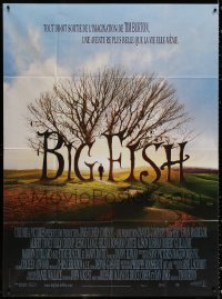 1s587 BIG FISH French 1p 2003 Tim Burton, cool image of Ewan McGregor in field of flowers with girl!