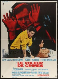 1s643 CRIME THIEF French 1p 1969 Jean-Louis Trintignant, Florinda Bolkan, Le Voleur de Crimes!