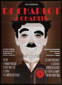 1s652 DE CHARLOT A CHAPLIN French 1p 2010s wonderful Stanley Chow art of the famous comedian!