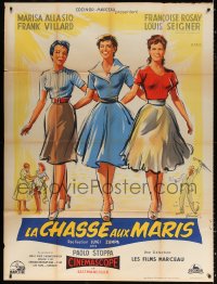 1s711 GIRLS OF TODAY French 1p 1960 Zampa's Ragazze D'oggi, Grinsson art of pretty women, rare!