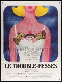 1s721 GROPER French 1p 1976 Raoul Foulon's Le trouble-fesses, wacky sexy cartoon art by Ferracci!