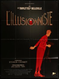 1s750 ILLUSIONIST French 1p 2010 cool magician cartoon with a screenplay by Jacques Tati!