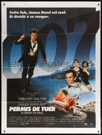 1s799 LICENCE TO KILL French 1p 1989 Timothy Dalton as James Bond 007, he's out for revenge!