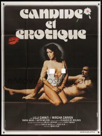1s820 MAN FOR SALE French 1p 1978 full-length nearly naked Lilli Carati & Mircha Carven!