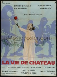 1s833 MATTER OF RESISTANCE French 1p 1966 La Vie de Chateau, Tevlun art of Catherine Deneuve!