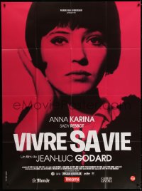 1s845 MY LIFE TO LIVE French 1p R2011 Jean-Luc Godard's Vivre sa Vie, Anna Karina!