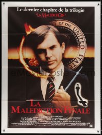 1s864 OMEN 3 - THE FINAL CONFLICT French 1p 1981 creepy image of Sam Neill as President Damien!