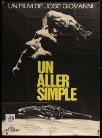 1s870 ONE WAY TICKET French 1p 1971 Jose Giovanni's Un aller simple, Jean-Claude Bouillon & gun!