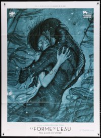 1s923 SHAPE OF WATER teaser French 1p 2018 Guillermo del Toro Best Picture Academy Award winner!