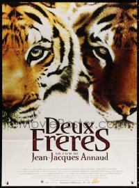 1s970 TWO BROTHERS French 1p 2004 Jean-Jacques Annaud's Deux Freres, cool tiger image, rare!