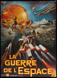 1s988 WAR IN SPACE French 1p 1978 Jun Fukuda's Wakusei daisenso, Toho sci-fi, different art!
